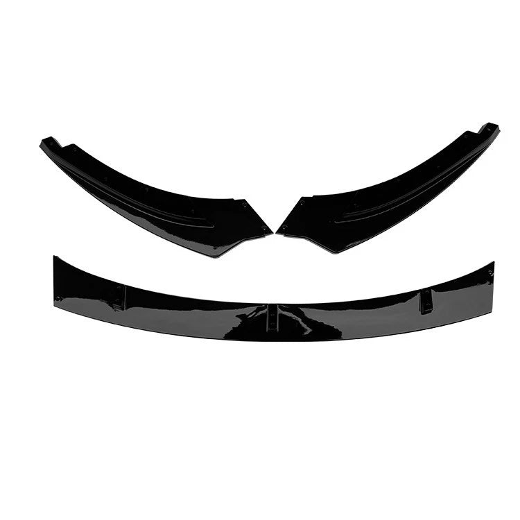 FOR VW GOLF MK5 GTI GT TDI FRONT SPLITTER SPOILER LIP GLOSS BLACK 2003-2008