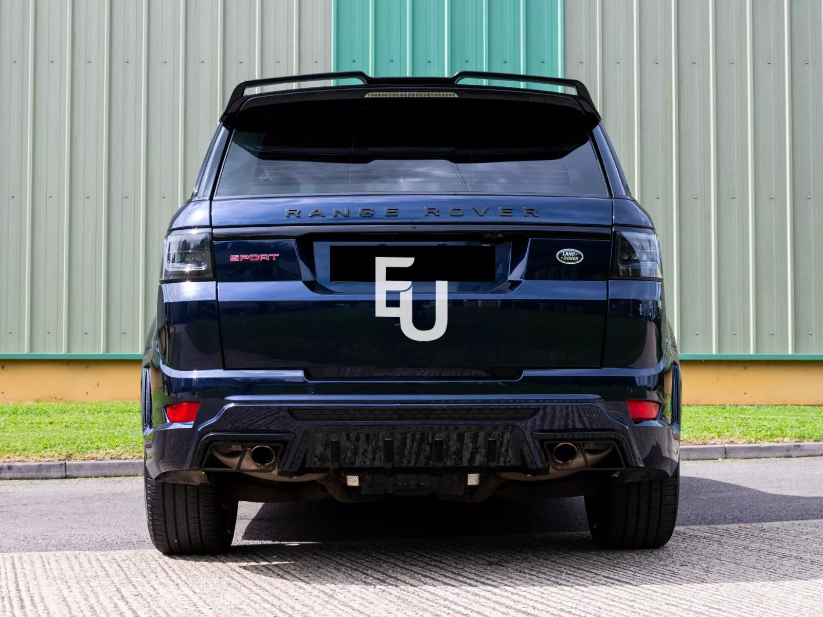 FOR LAND ROVER RANGE ROVER SPORT L494 REAR TOP ROOF SPOILER GLOSS BLACK 13-2022