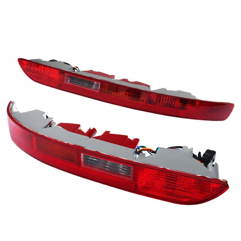 PAIR REAR BUMPER REFLECTOR TAIL LIGHT BRAKE FOG LAMPS FOR AUDI Q5 8R 2008-2017