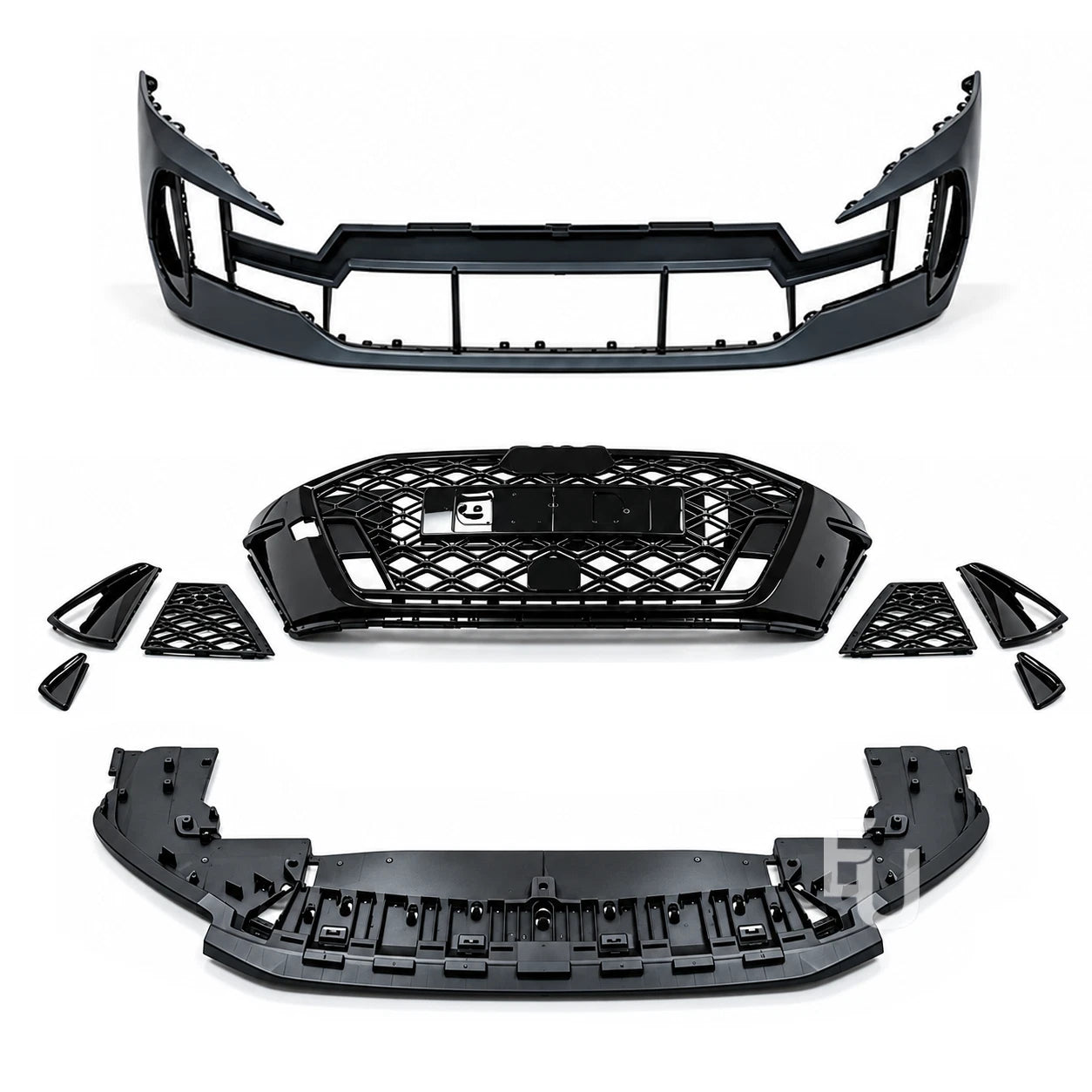 2025+ RS3 CONVERSION FRONT BUMPER BODYKIT FOR AUDI A3 S3 8Y 20-24 SEDAN/HATCH