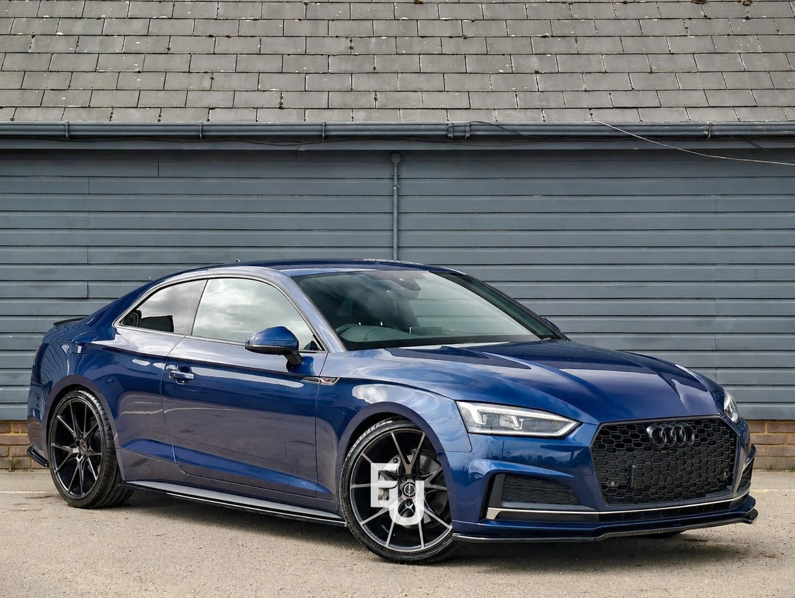 FOR AUDI A5 S LINE S5 F5 SPORTBACK SIDE SKIRT EXTENSION LIP GLOSS BLACK 2017-20