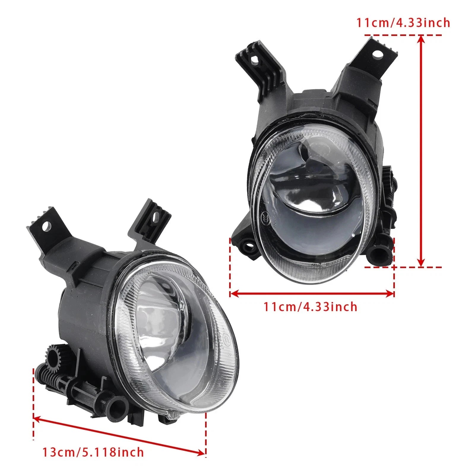 FOR AUDI A4 B7 HATCHBACK FRONT FOG LIGHTS LAMP DRIVER RIGHT PASSENGER LEFT SET