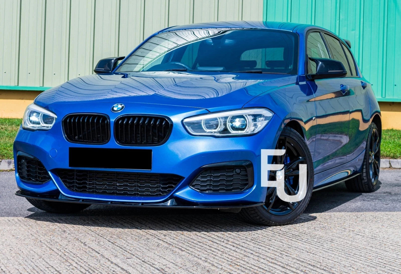 FRONT BUMPER SPLITTER SPOILER LIP FOR BMW 1 SERIES F20 F21 LCI M STYLE 2015-2018