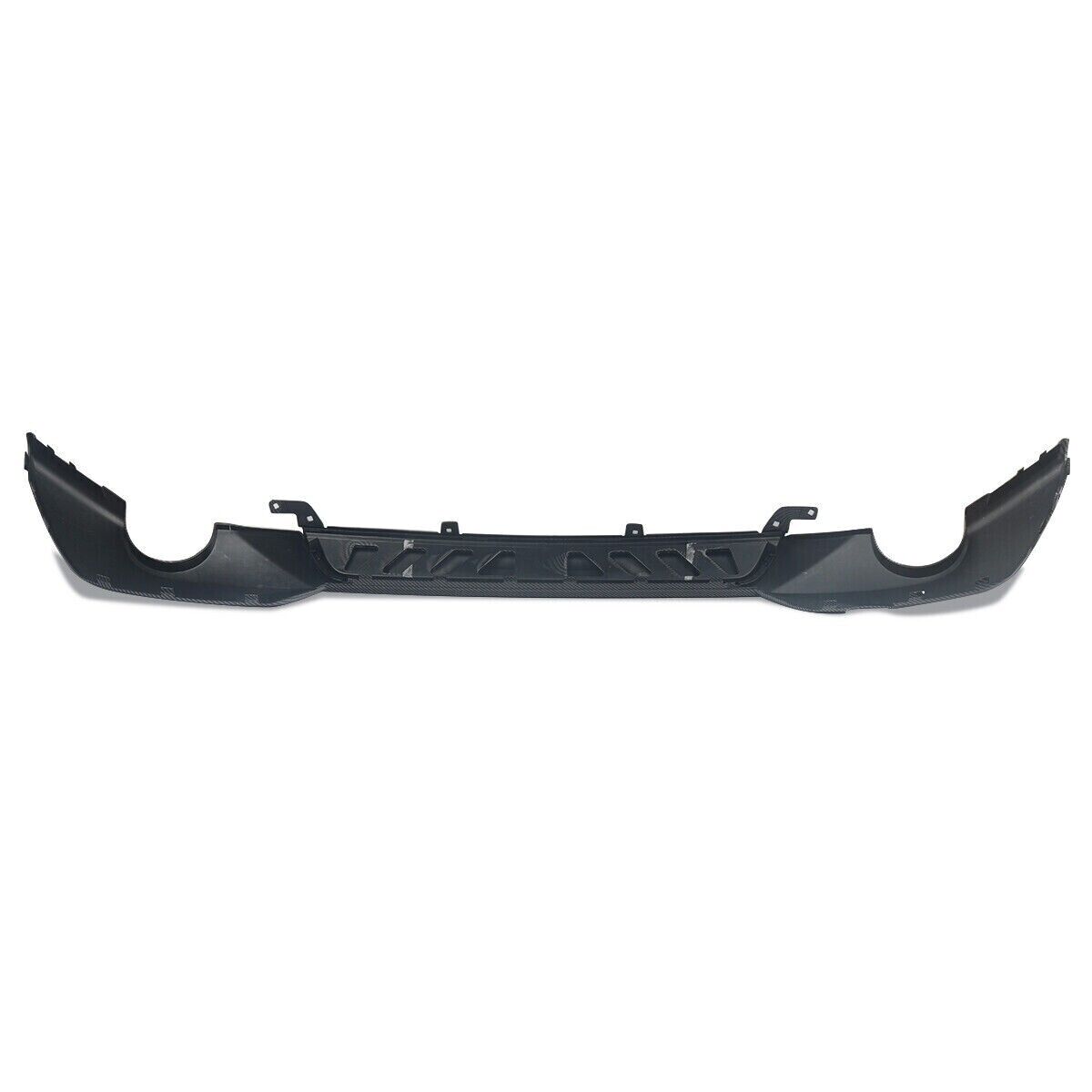 FOR BMW 3 SERIES G20 G21 M PERFORMANCE SPORT CARBON LOOK REAR DIFFUSER OEM FIT