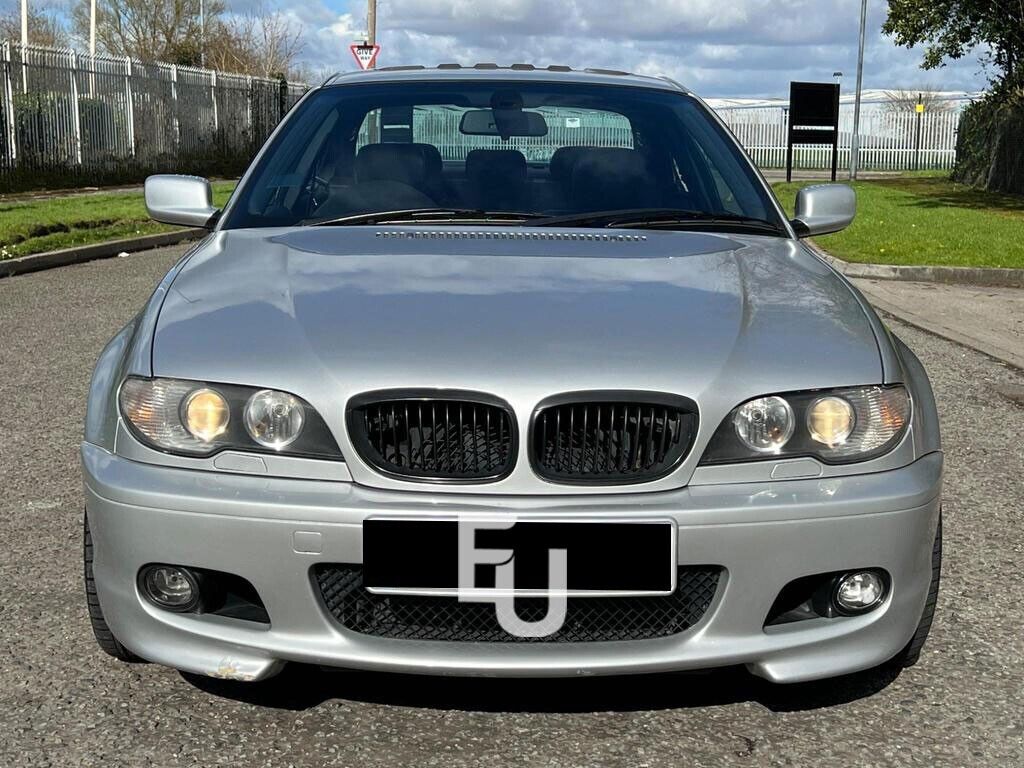 FOR BMW 3 SERIES E46 FACELIFT 2 DOOR COUPE M3 ONE SLAT FRONT KIDNEY GRILLE GRILL