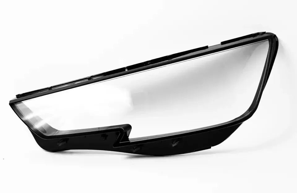 FOR AUDI A4 B9 LEFT PASSENGER SIDE FRONT HEADLIGHT HEADLAMP LENS COVER 2016-19