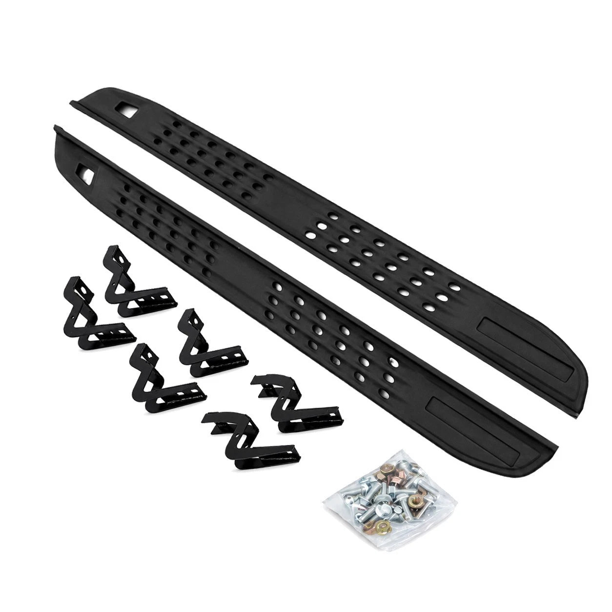 RAPTOR STYLE SIDE STEPS RUNNING BOARDS PAIR FOR FORD RANGER T6 T7 T8 2011-2022