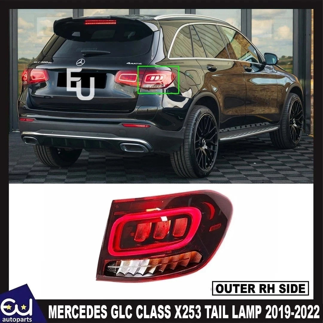 RIGHT SIDE OUTER REAR TAIL LIGHT LAMP FOR MERCEDES GLC CLASS W253 X253 2019-2021