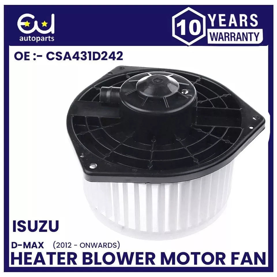 HEATER BLOWER MOTOR FAN FOR ISUZU D-MAX II MK2 1.9 2.5 DIESEL 8981394270 2012-ON