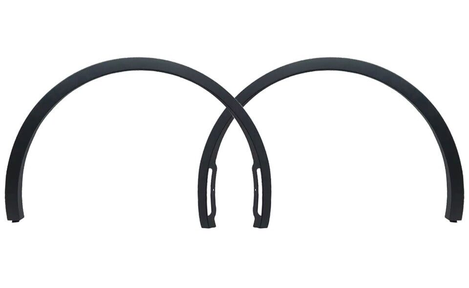 FRONT LH+RH PAIR WHEEL ARCH MOLDING FENDER FLARE FOR TESLA MODEL Y 2020-2023