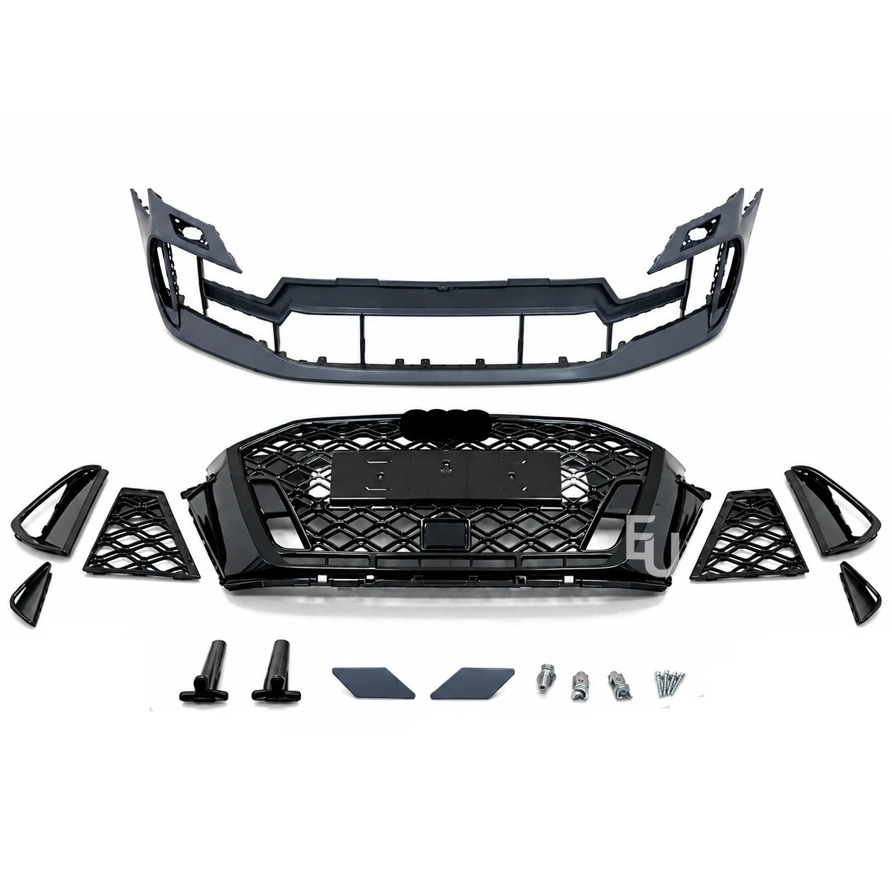 LCI 2025+ RS3 CONVERSION FRONT BUMPER BODYKIT FOR AUDI A3 S3 8V 2016-2020 SEDAN