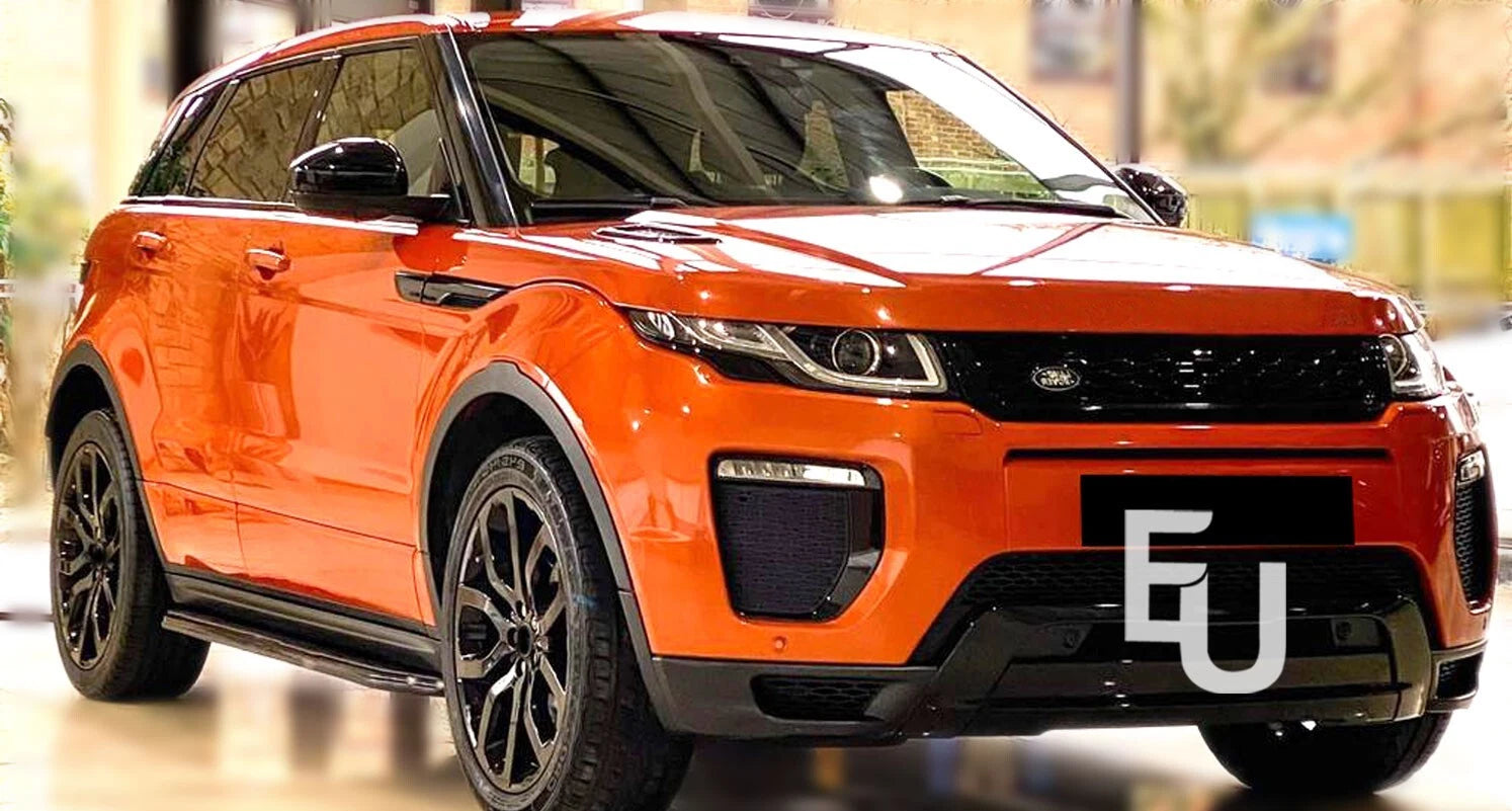 FOR RANGE ROVER EVOQUE DYNAMIC SIDE STEPS RUNNING BOARD ALUMINIUM OE STYLE BLACK