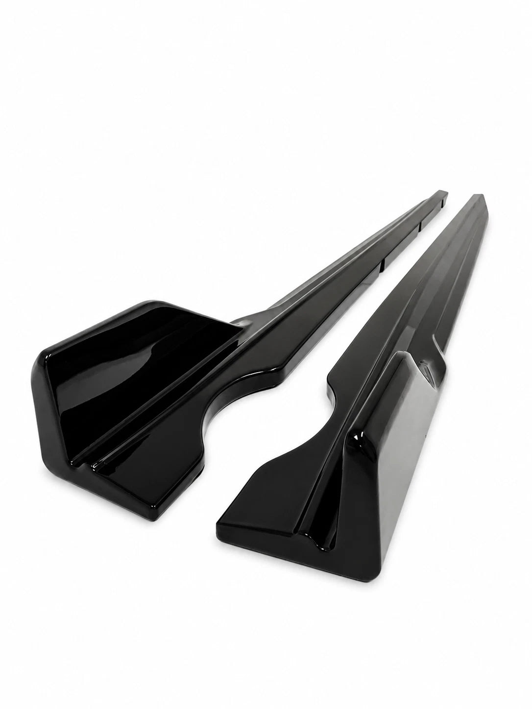 FOR BMW X5 G05 M SPORT GLOSS BLACK SIDE SKIRTS EXTENSION BLADES FACELIFT 18-23