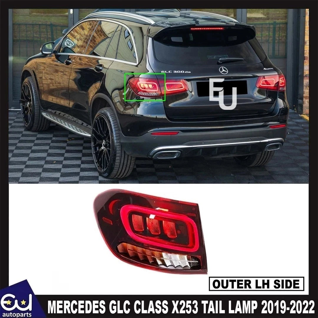 LH LEFT SIDE OUTER REAR TAIL LIGHT LAMP FOR MERCEDES GLC CLASS W253 X253 19-22