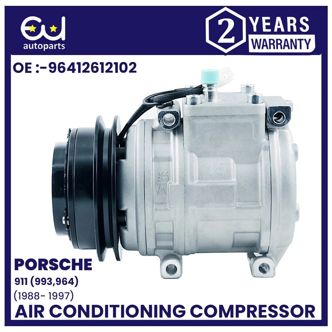 AIR CON AC COMPRESSOR PUMP FOR PORSCHE 911 993 964 3.6 3.8 96412612102