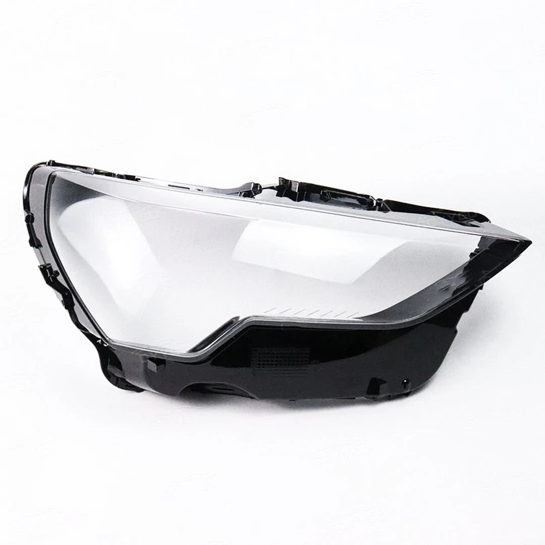 PAIR FRONT CLEAR CAR HEADLIGHT COVER LENS SHELL LAMPSHADE FOR AUDI Q3 2019-2022