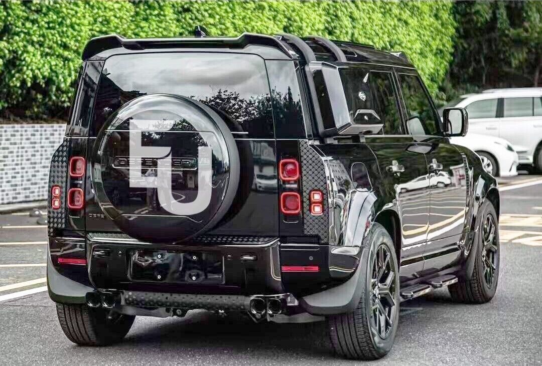 FOR LAND ROVER DEFENDER 110 2020-23 L663 REAR BUMPER PANELS MOULDING TRIM KIT