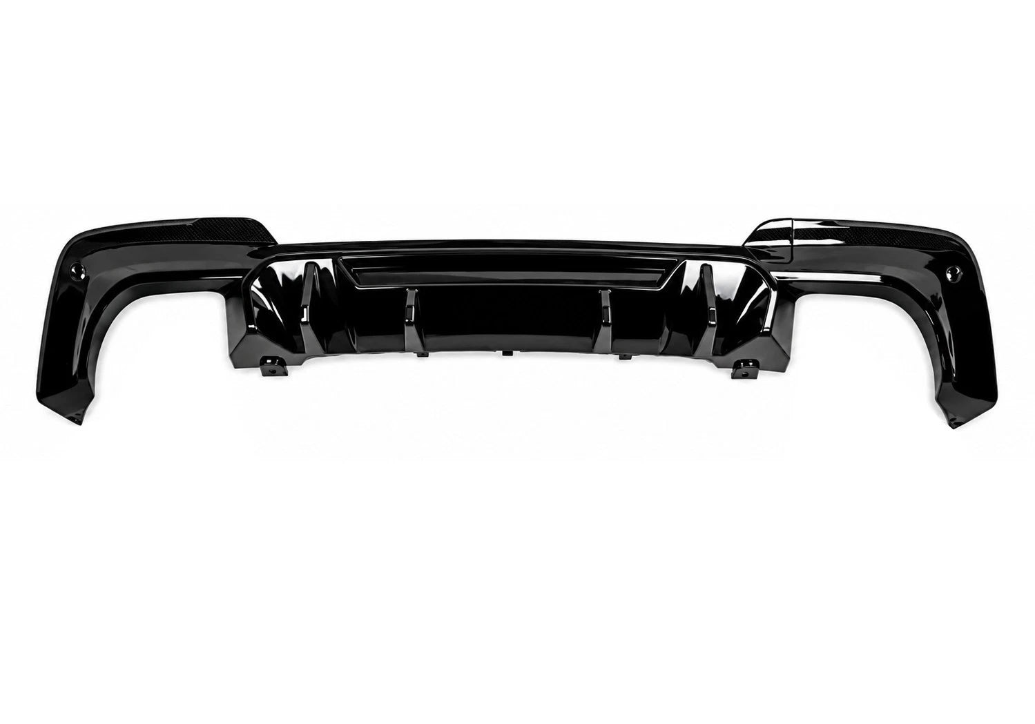 COMPITITION STYLE REAR DIFFUSER FOR BMW X3 G01 MP X3M LOOK GLOSS BLACK 2017-2020