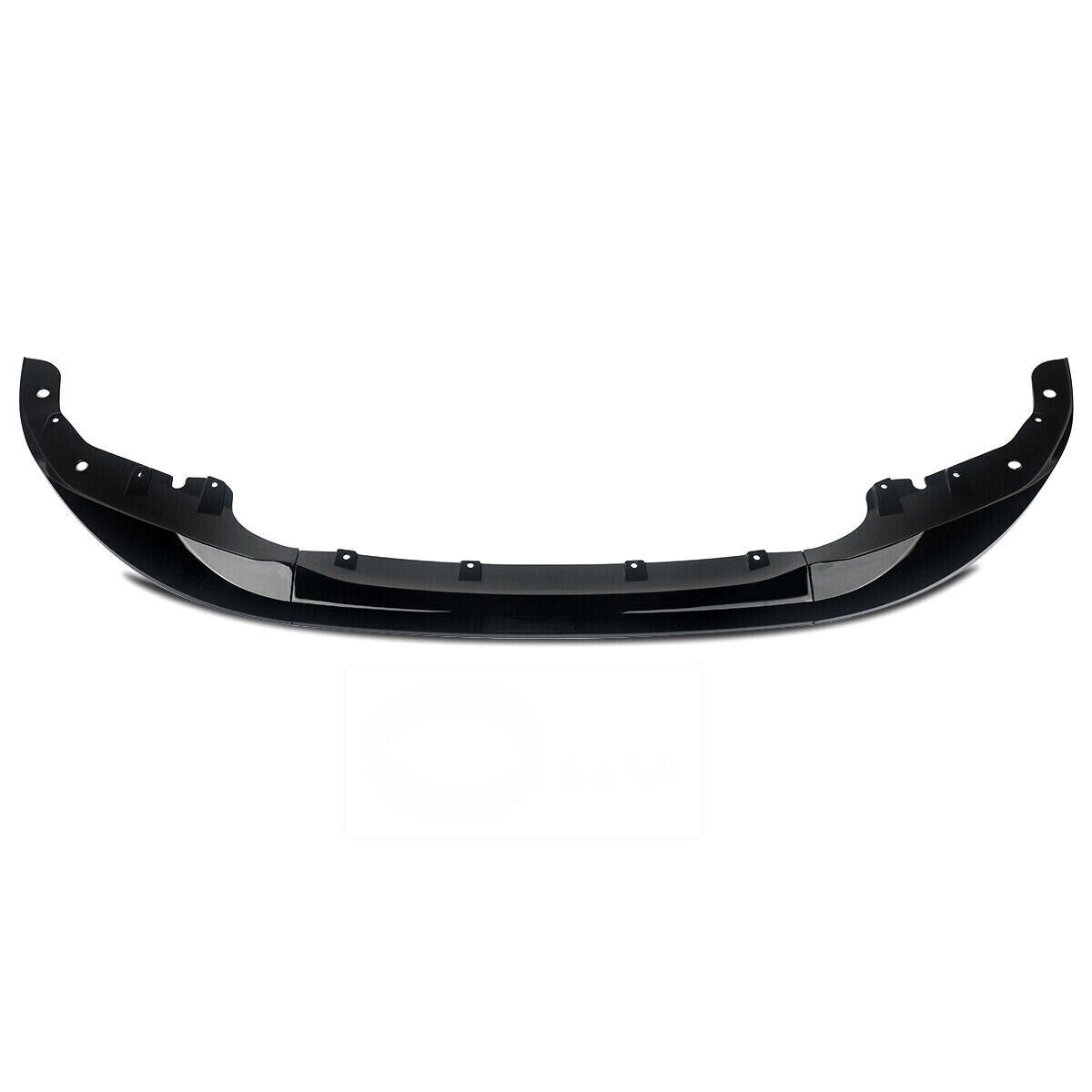 FOR BMW 4 SERIES G22 G23 M SPORT FRONT SPLITTER BUMPER LIP SPOILER GLOSS BLACK