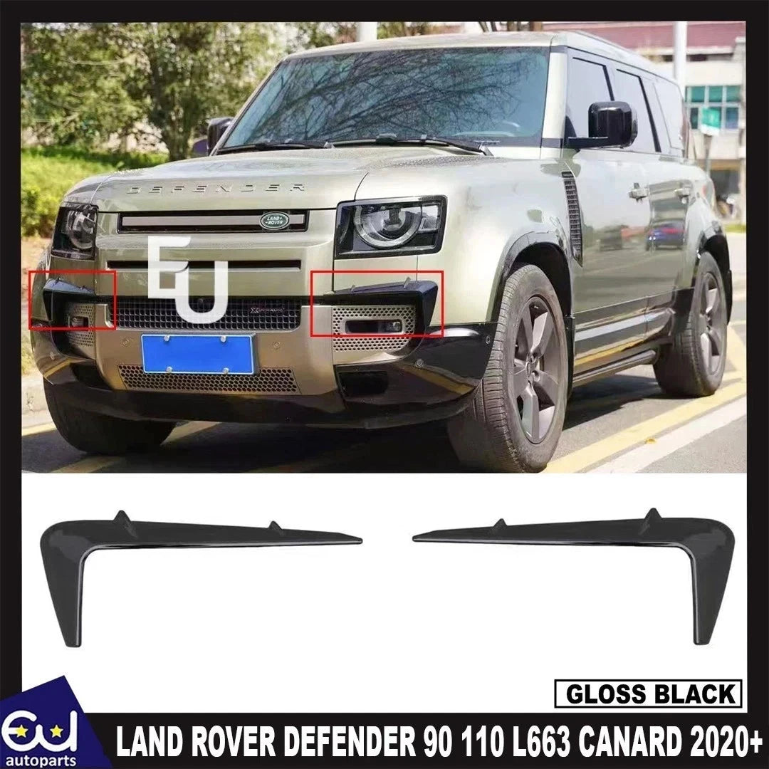 FOR LAND ROVER DEFENDER 90 110 L663 FRONT BUMPER SPLITTER LIP AERO KIT CANARD