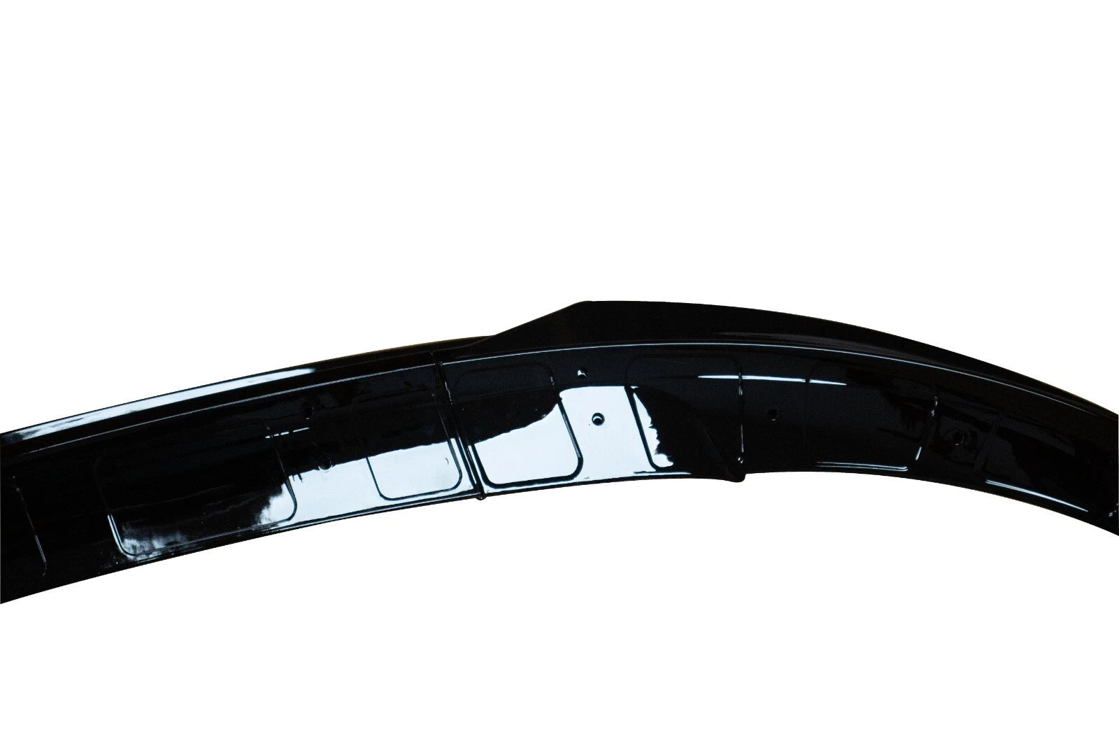 FOR TESLA MODEL Y FRONT BUMPER SPLITTER LIP SPOILER GLOSS BLACK 2020-2023