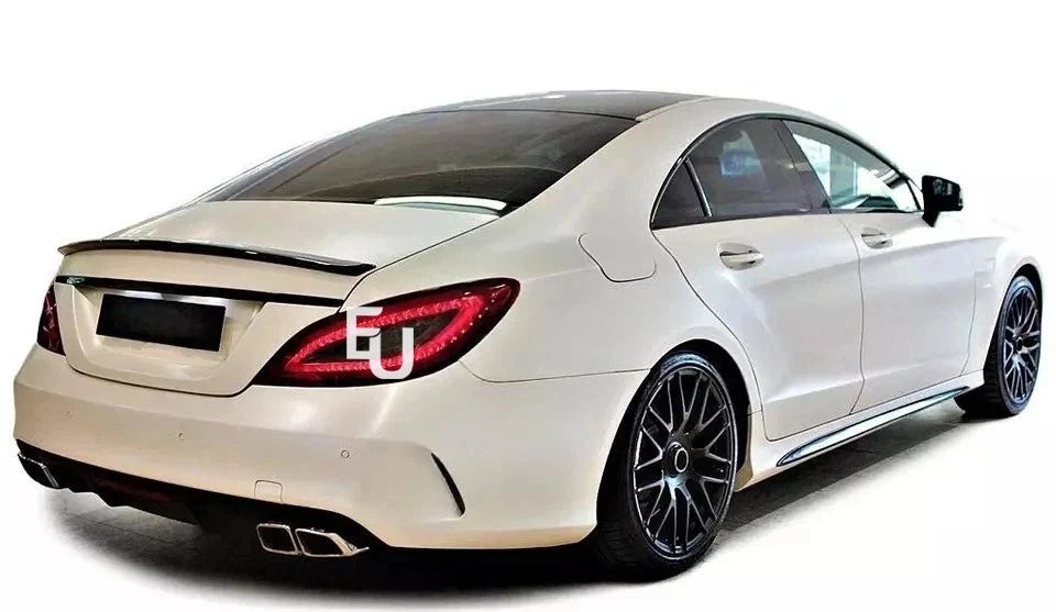 Joyoto Adjustable Gloss Black Trunk Spoiler For Mercedes-Benz Sedan & Coupe – Universal 1.18-1.38M