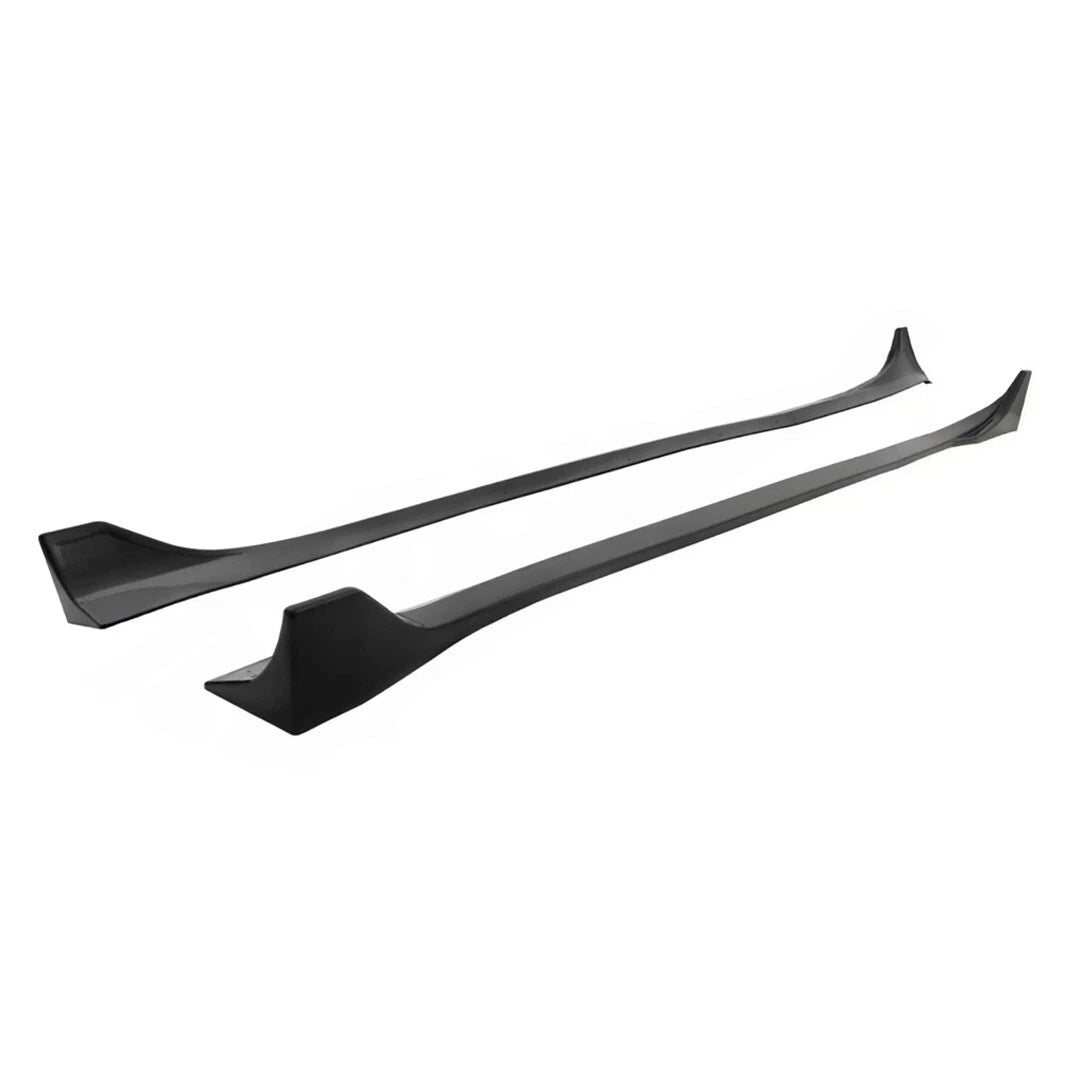 FOR TESLA MODEL 3 SIDE SKIRTS EXTENSION AERO STYLE GLOSS BLACK 2017-2022
