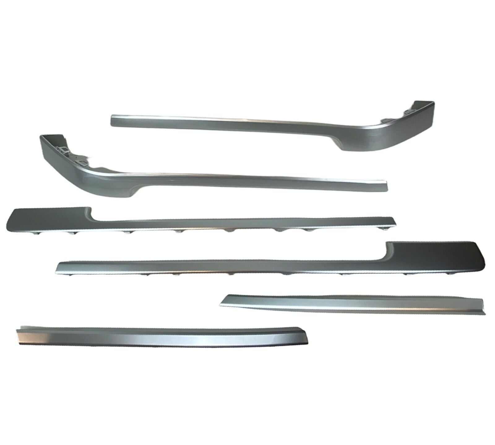 FOR RANGE ROVER VOGUE L405 AUTOBIOGRAPHY SILVER PACK 6 PCS DOOR MOULDING TRIM