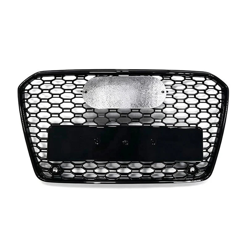 RS5 STYLE FRONT HONEYCOMB RADIATOR GRILLE GRILL FOR AUDI A5 S5 B8.5 2012-2016