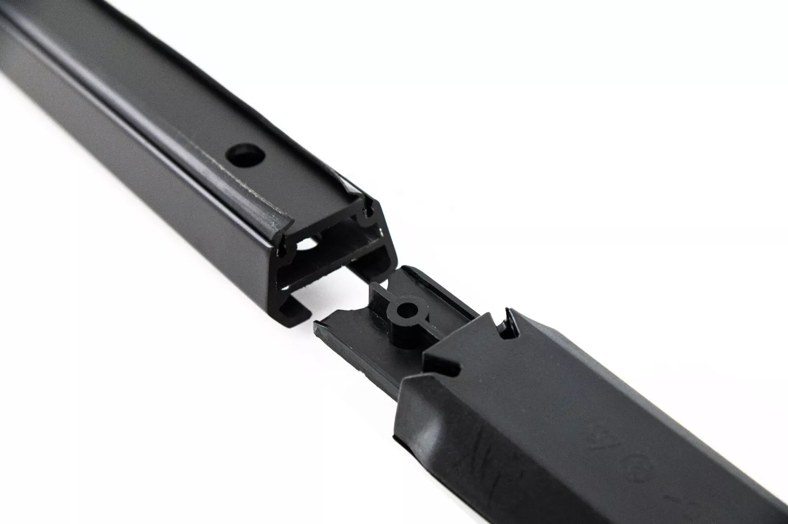 FOR RANGE ROVER SPORT 2005-2013 L320 FLUSHED ROOF RAILS BARS RACKS BLACK STYLE