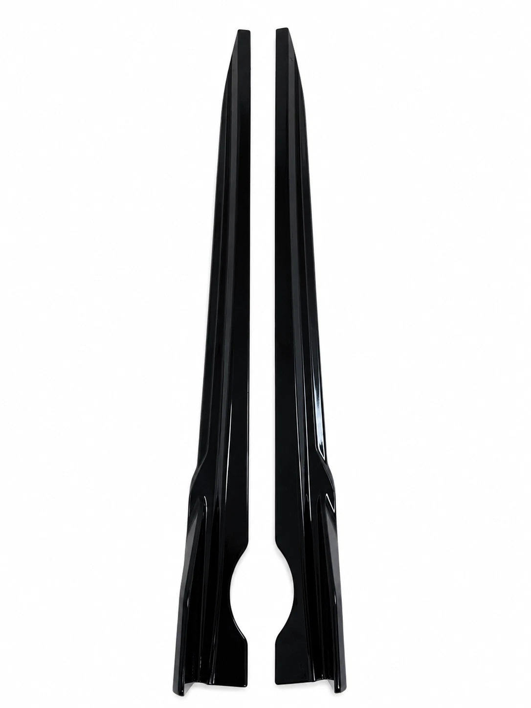 FOR BMW X5 G05 M SPORT GLOSS BLACK SIDE SKIRTS EXTENSION BLADES FACELIFT 18-23