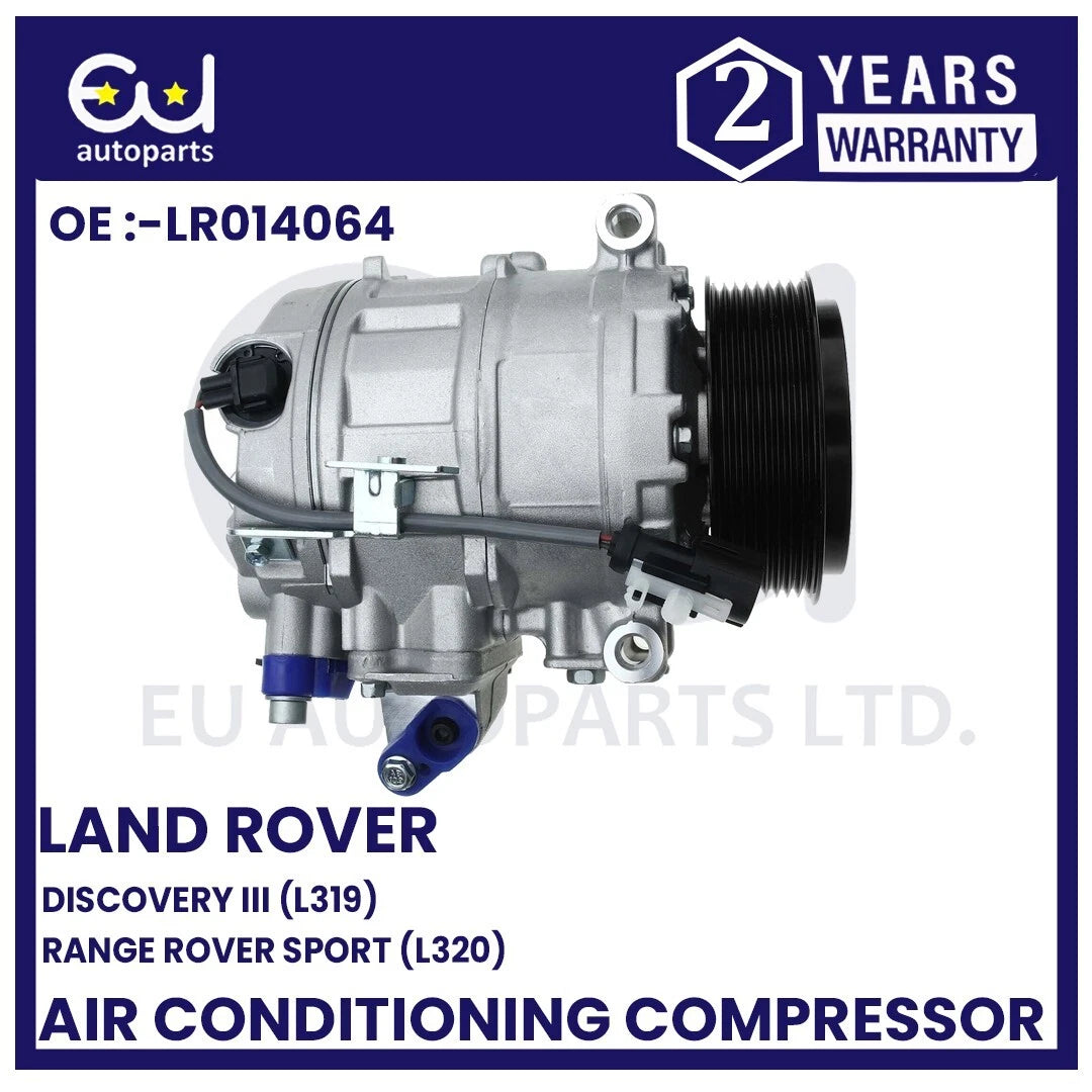 AIR CON AC COMPRESSOR FOR LAND RANGE ROVER SPORT L320 DISCOVERY 3 L319 MK3 2.7D