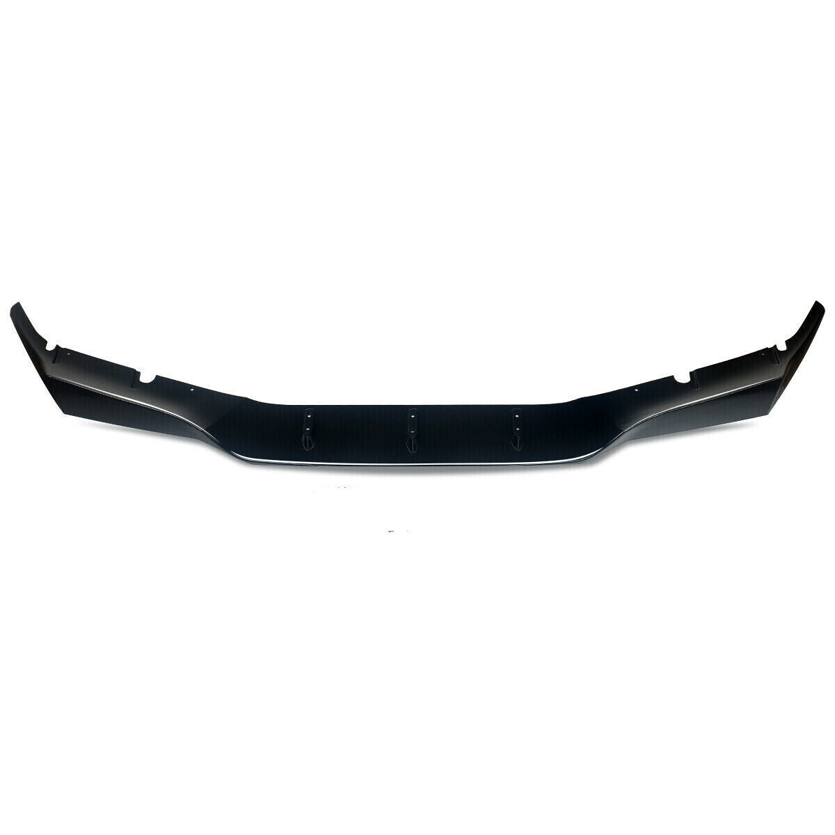 FOR BMW F90 M5 GLOSS BLACK RKP STYLE FRONT BUMPER LIP SPOILER SPLITTER 2017-20