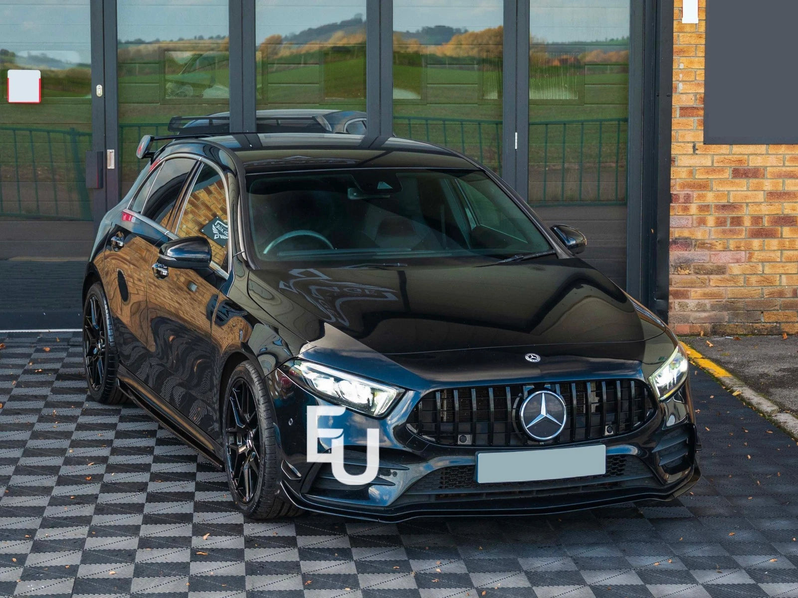 FOR MERCEDES BENZ A CLASS W177 2018 ON GLOSS PANAMERICANA GT FRONT GRILL GRILLE