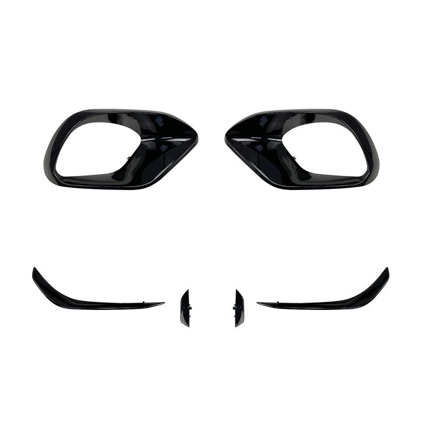 FOR MERCEDES CLA C118 W118 CLA45 AMG FRONT BUMPER SPLITTER LIP AERO KIT CANARDS