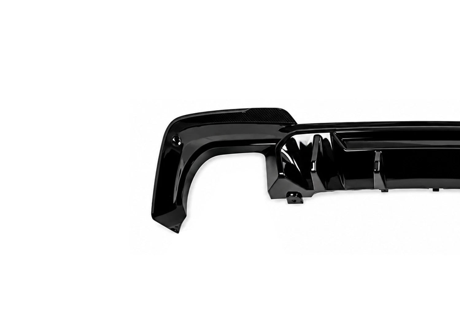 COMPITITION STYLE REAR DIFFUSER FOR BMW X3 G01 MP X3M LOOK GLOSS BLACK 2017-2020