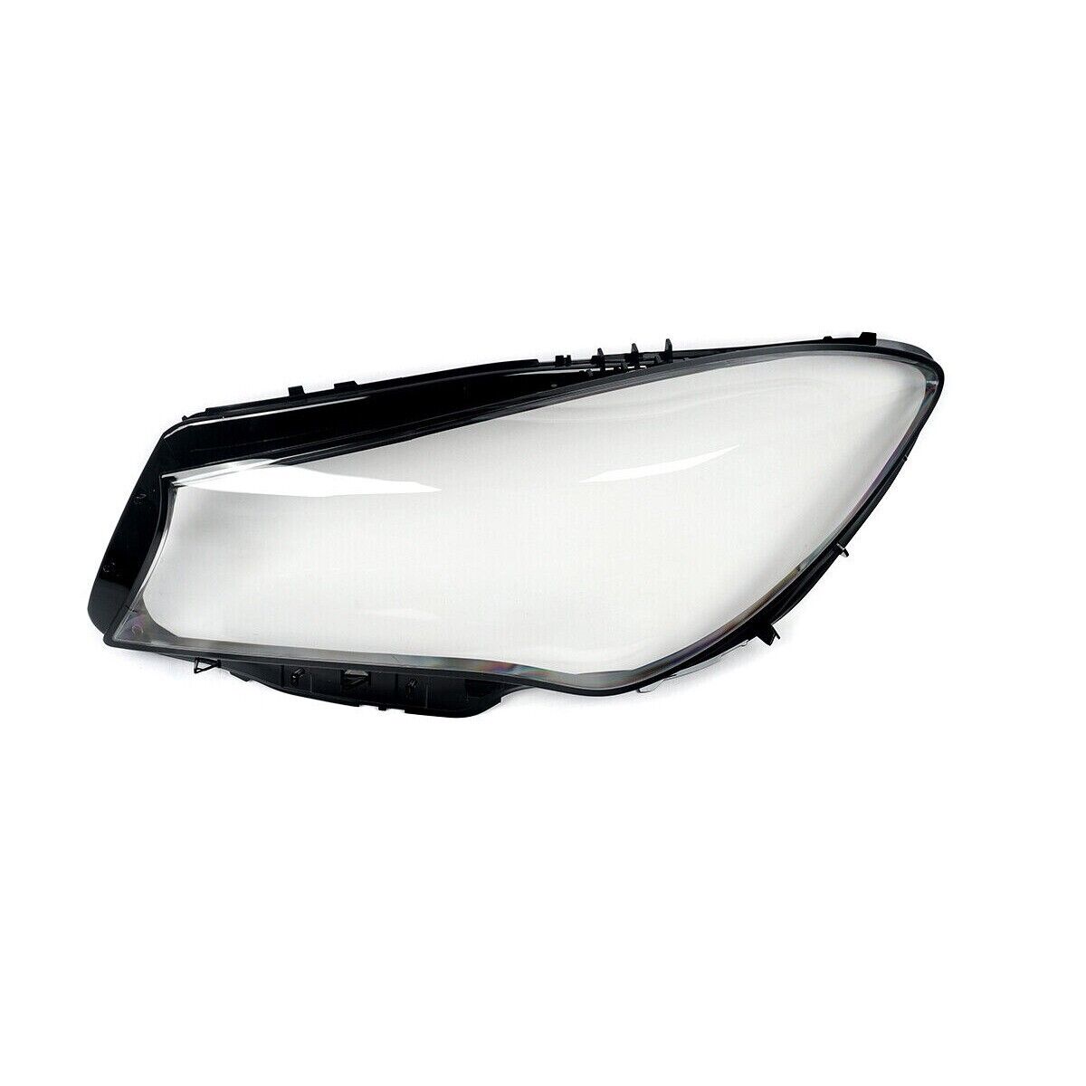 FOR MERCEDES BENZ CLA C117 W117 17-19 HEADLIGHT GLASS LENS COVER LEFT PASSENGER