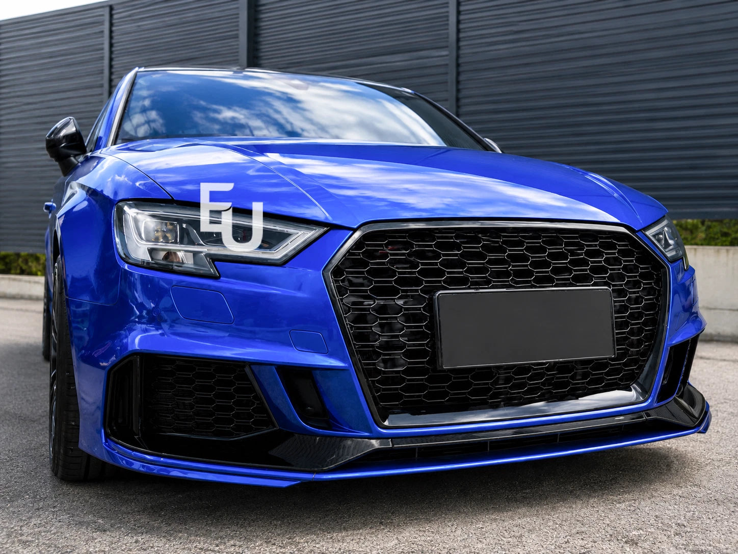 FRONT BUMPER RS3 STYLE CONVERSION FOR AUDI A3 HATCHBACK SPORTSBACK 8V 2016-2020