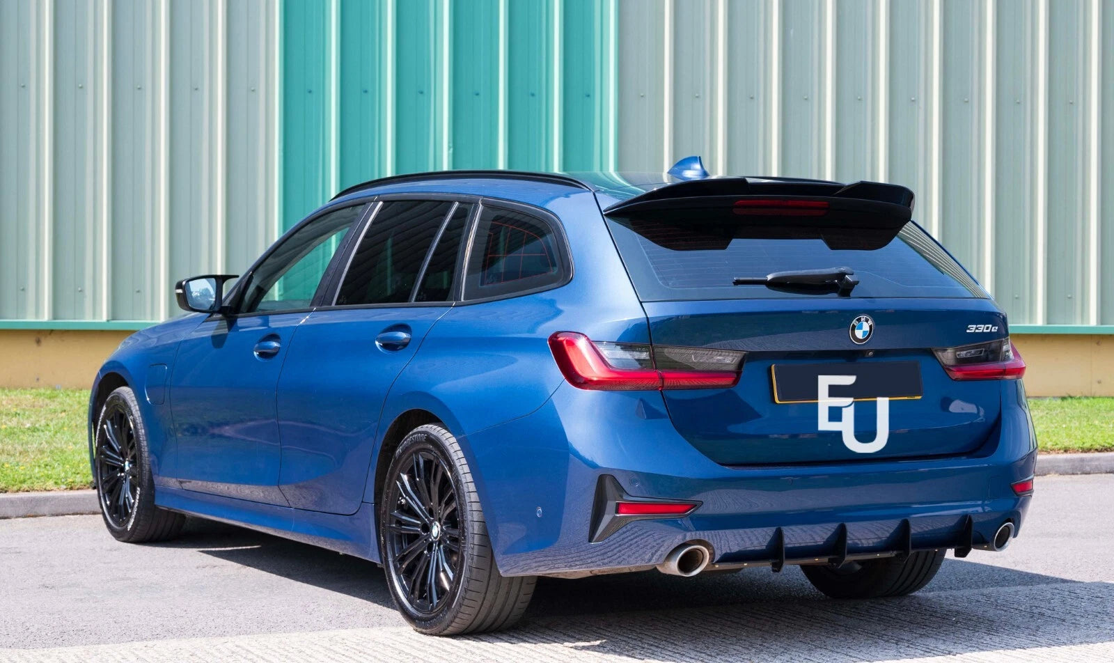 FOR BMW 3 SERIES G20 G21 SE STANDARD LUXURY REAR DIFFUSER BLADE GLOSS 2019-2022