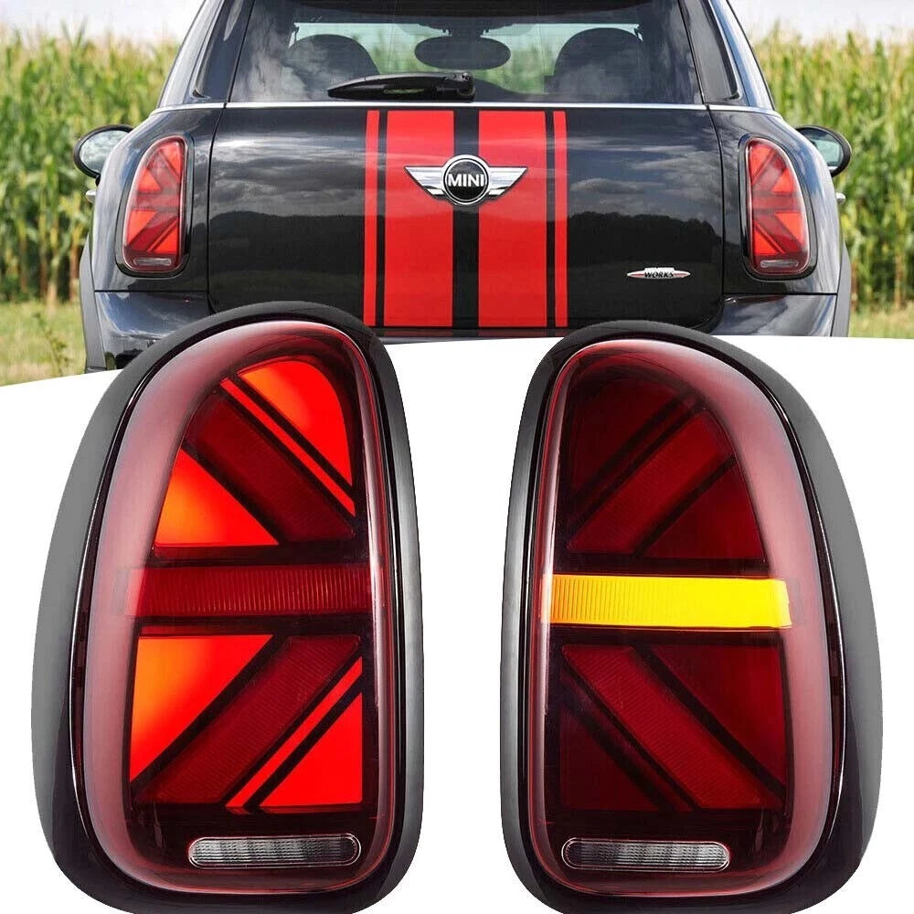 FULL LED TAIL LIGHTS LAMP FOR BMW MINI COOPER COUNTRYMAN R60 ANIMATION 2010-2016