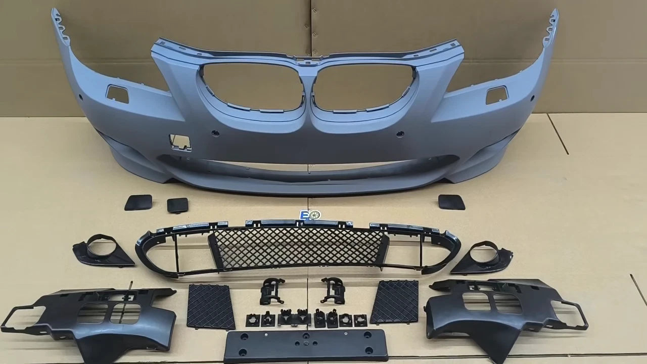 M SPORT STYLE FRONT BUMPER CONVERSION FOR BMW 5 SERIES E60 E61 03-07 PRE LCI PDC