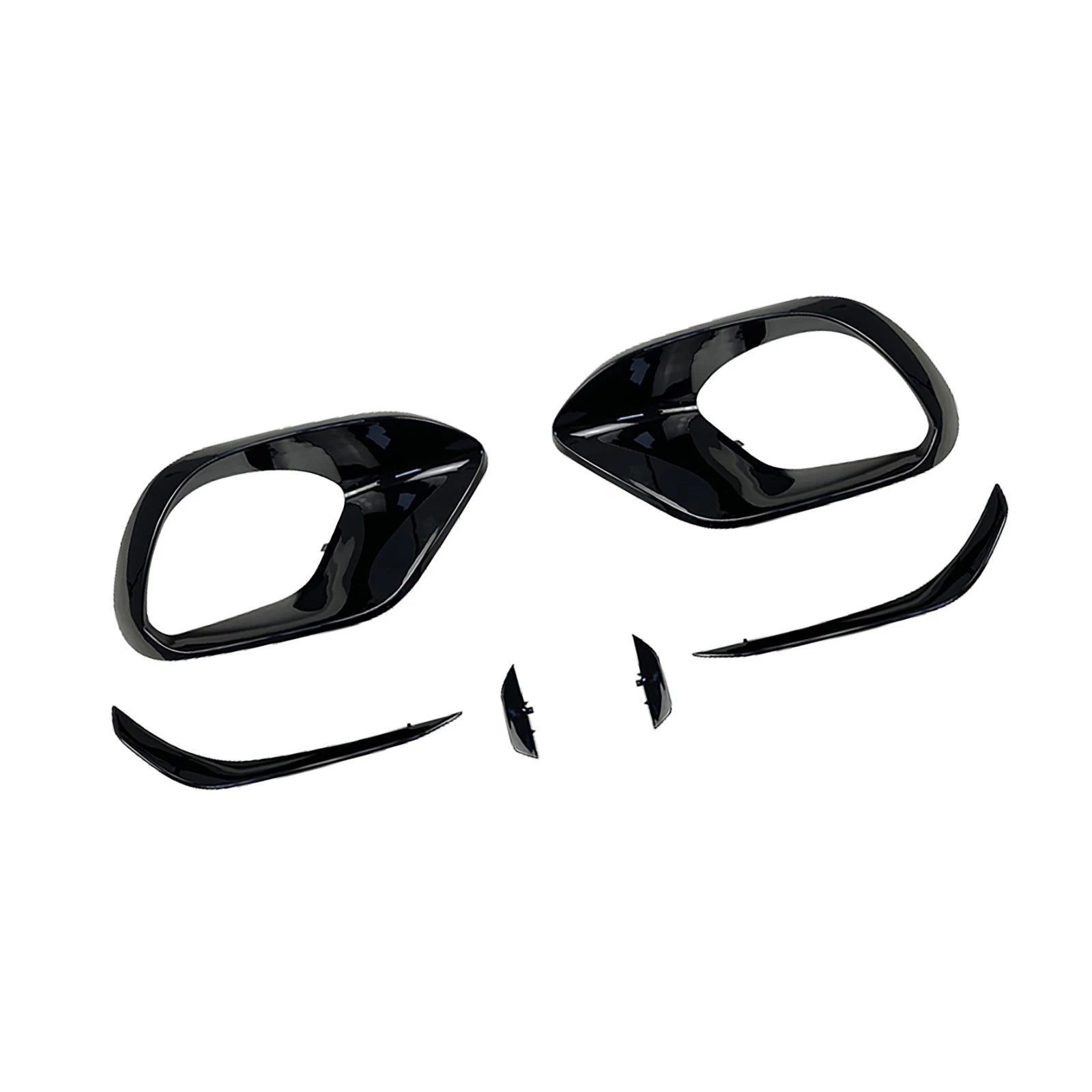 FOR MERCEDES CLA C118 W118 CLA45 AMG FRONT BUMPER SPLITTER LIP AERO KIT CANARDS