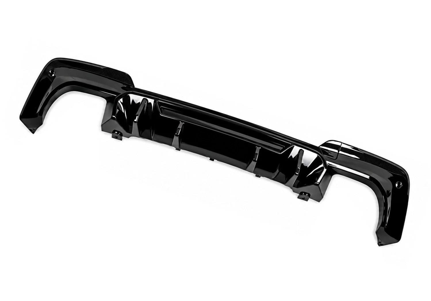 COMPITITION STYLE REAR DIFFUSER FOR BMW X3 G01 MP X3M LOOK GLOSS BLACK 2017-2020