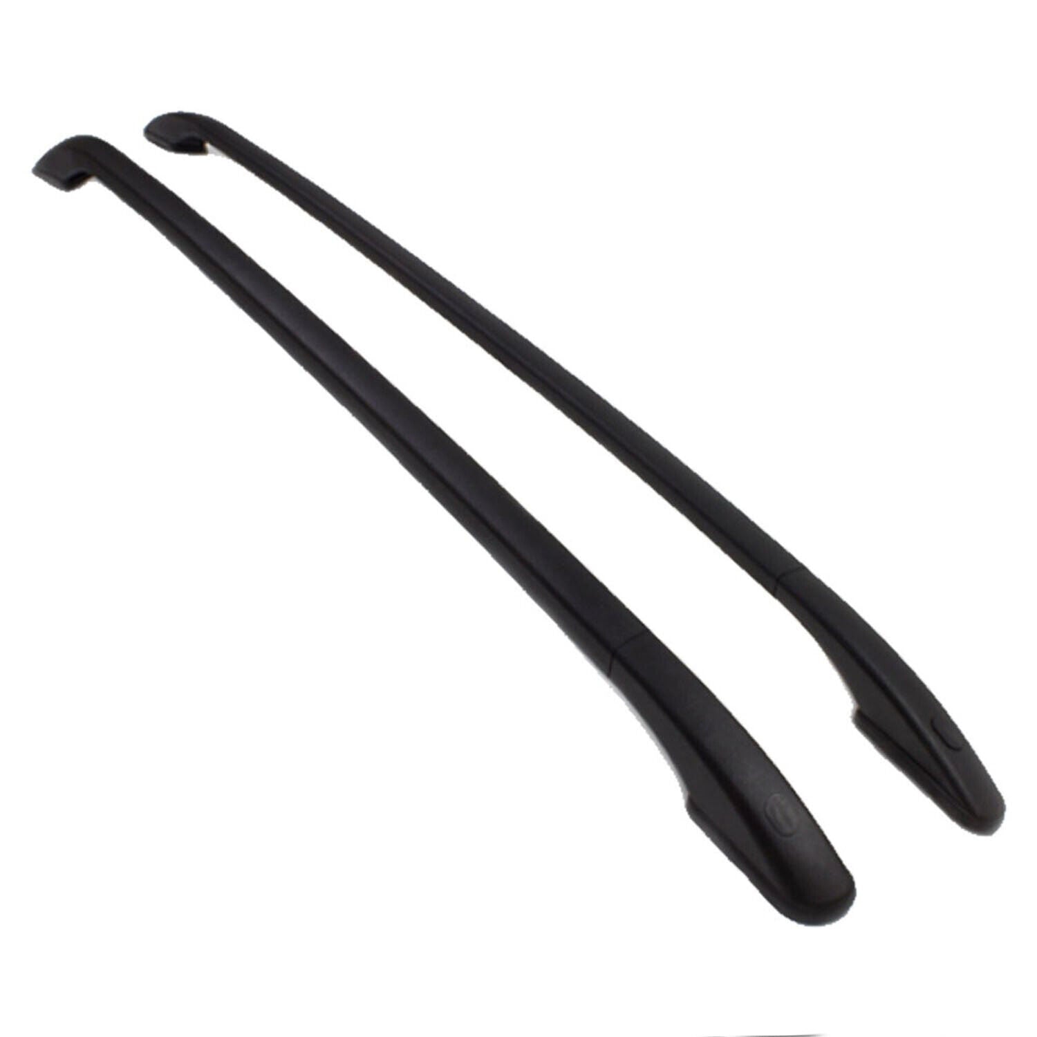 FOR NISSAN QASHQAI MK2 J11 ROOF RAILS RACK BARS ALUMINIUM BLACK LUGGAGE CARRIER