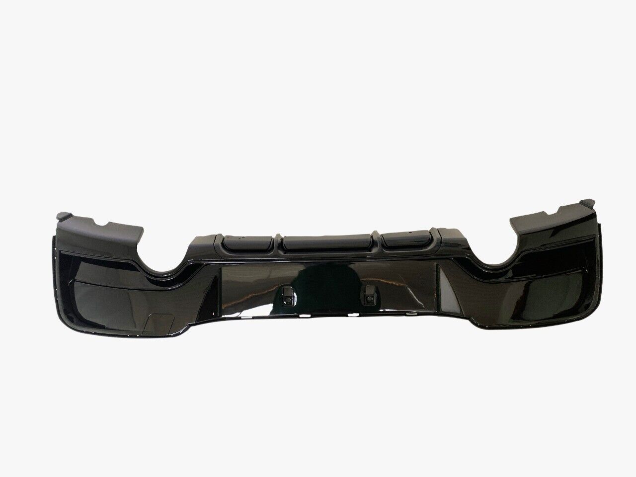 FOR BMW 1 SERIES F20 F21 REAR DIFFUSER 2011-2014 PRE-LCI M135I LOOK GLOSS BLACK