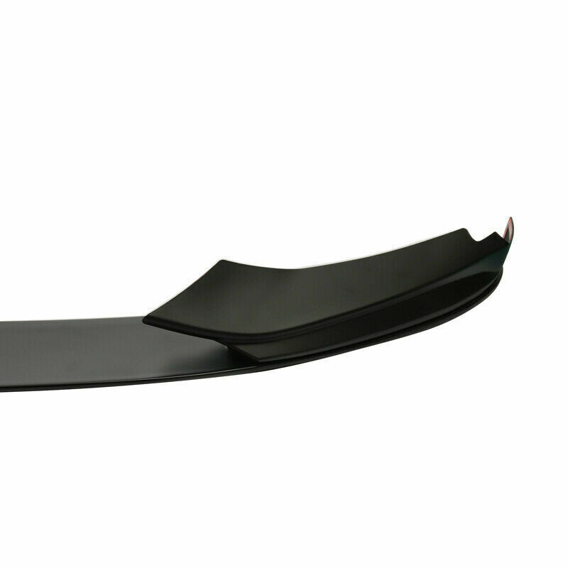 M SPORT FRONT BUMPER SPLITTER LIP FOR BMW 4 SERIES F32 F33 F36 MATTE BLACK 13-20