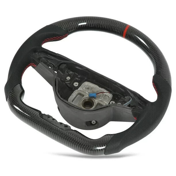 REAL CARBON FIBER STEERING WHEEL FOR MERCEDES AMG W176 W205 W204 W212 C217 C63