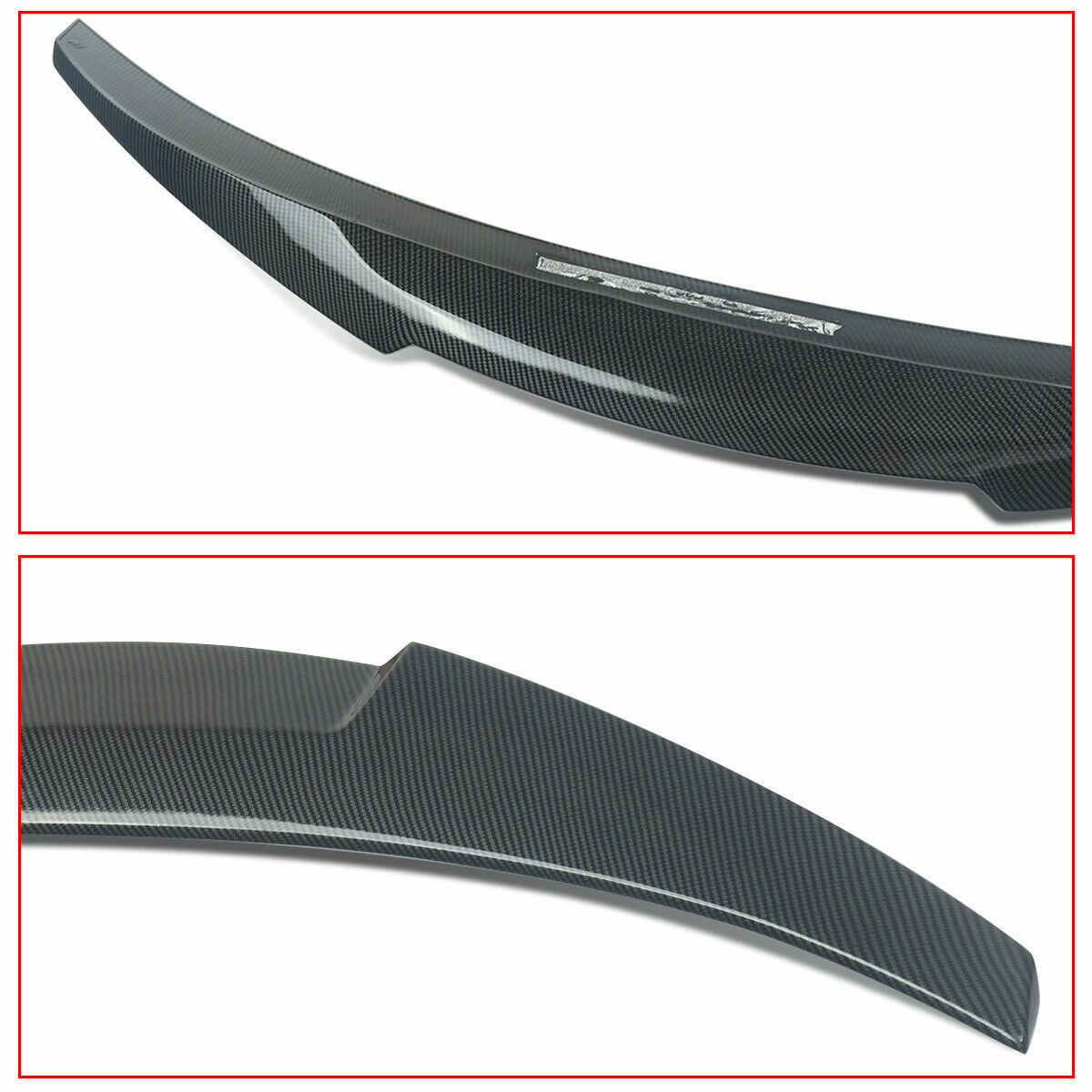 REAR BOOT SPOILER LIP FOR BMW M SPORT 4 SERIES COUPE F32 M4 STYLE 13-20 CARBON