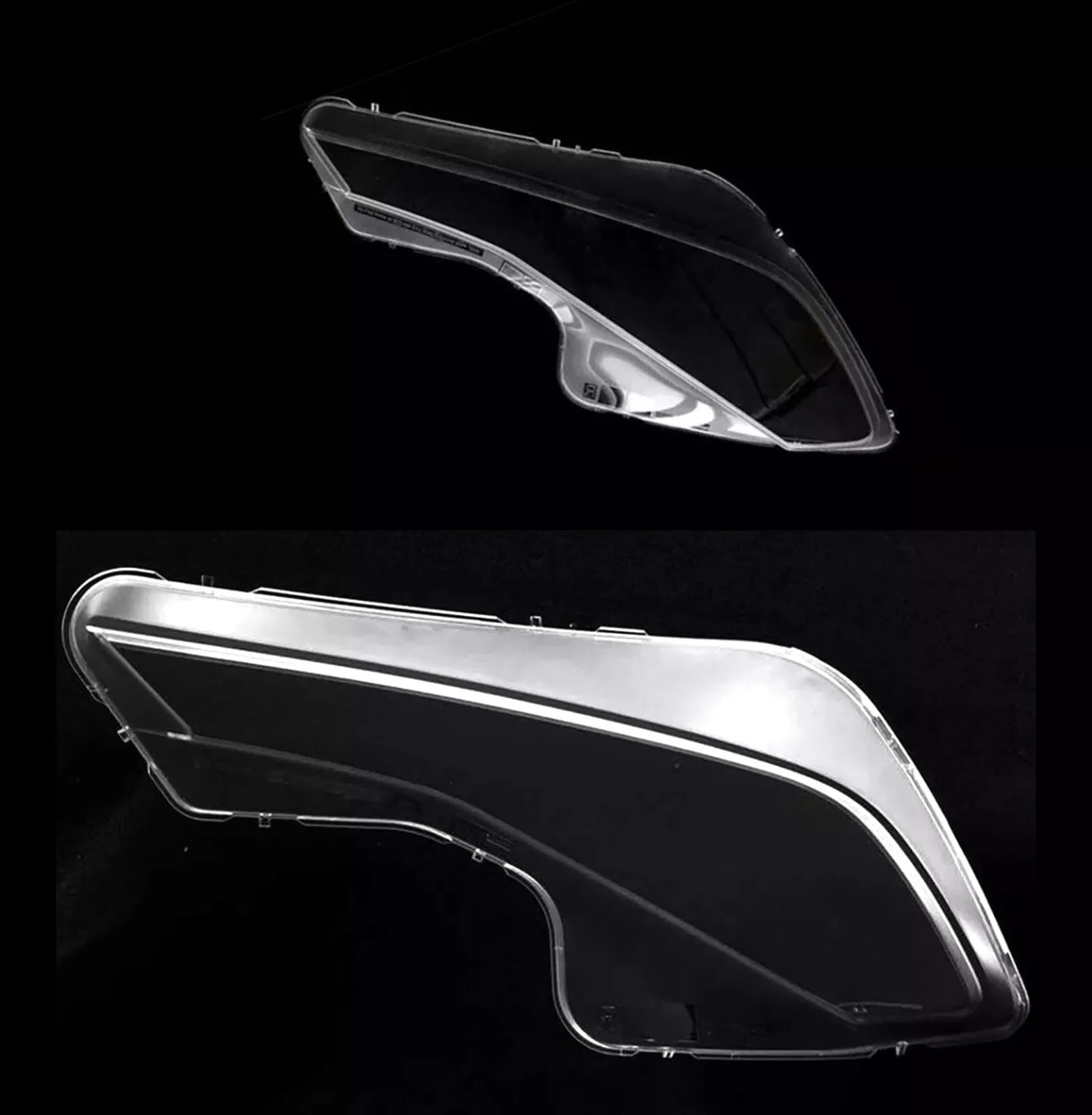 FOR FERRARI 488 HEADLIGHT HEADLAMP LENS COVER LEFT RIGHT SIDE PAIR 2015-2020
