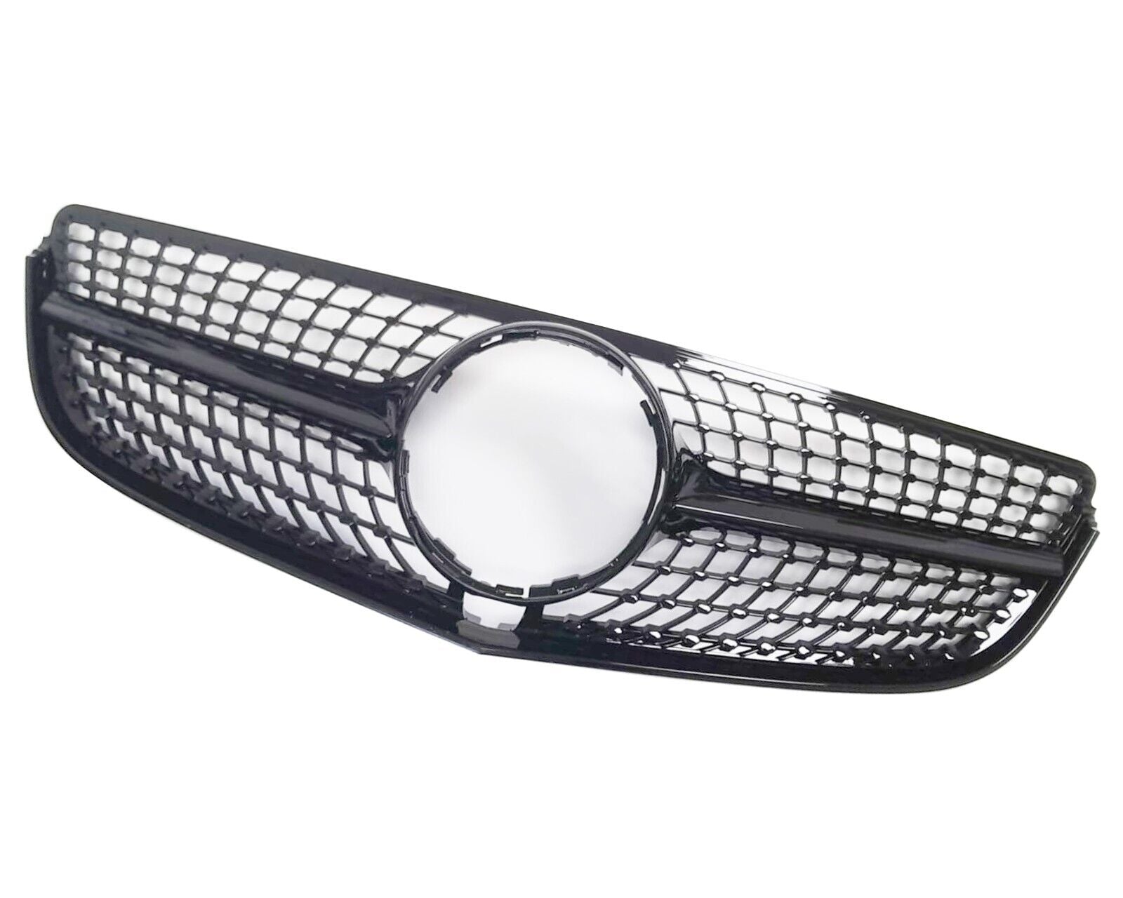 FOR MERCEDES E CLASS COUPE CABRIOLET W207 14-17 FRONT GRILL GRILLE BLACK DIAMOND